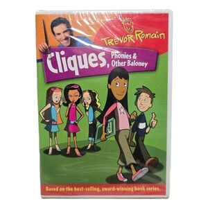 NEW Cliques, Phonies & Other Baloney Trevor Romain DVD 2006 Sealed
